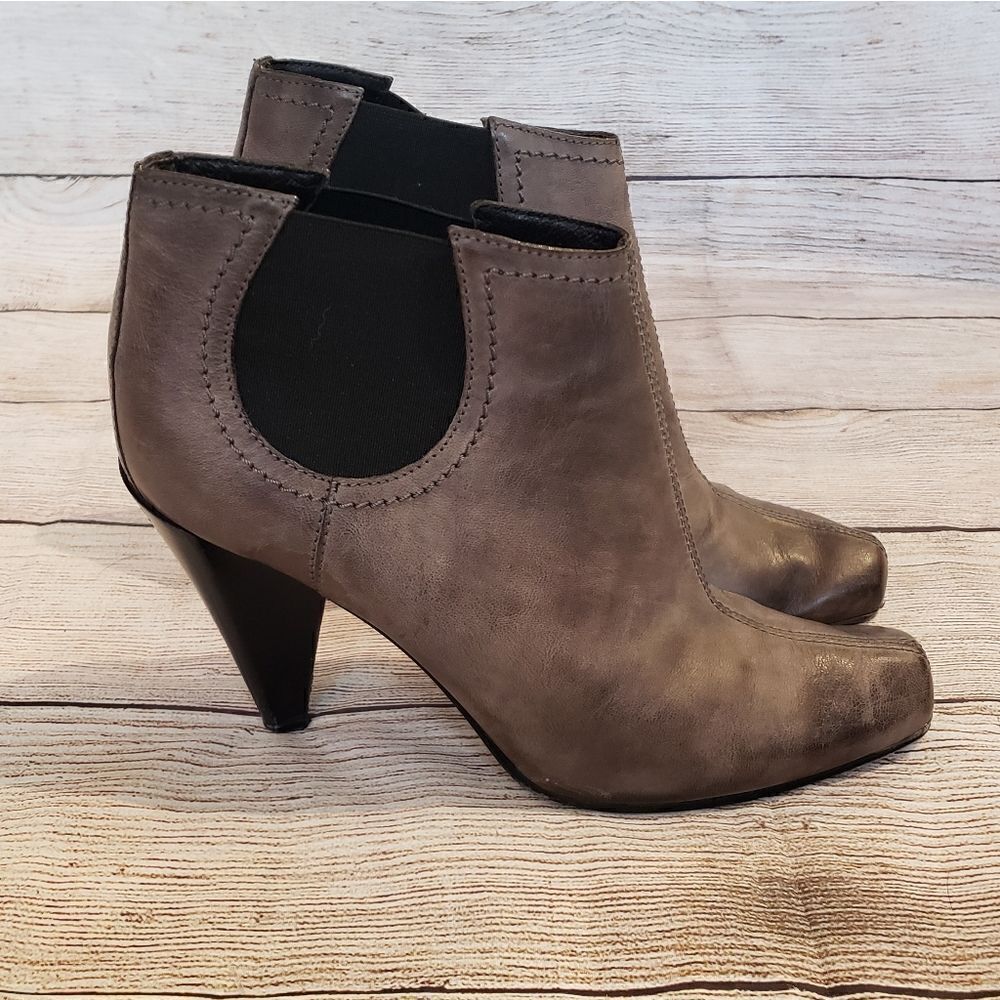 Leather Booties - Picture 3 of 16